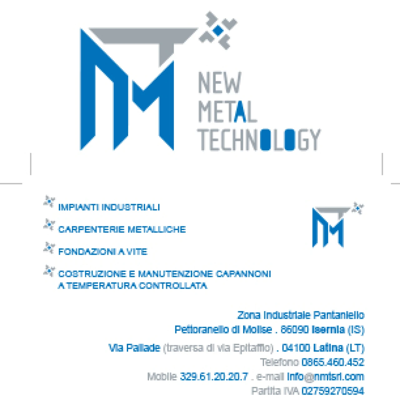 Banner New Metal Technology 306 per 306 pixel